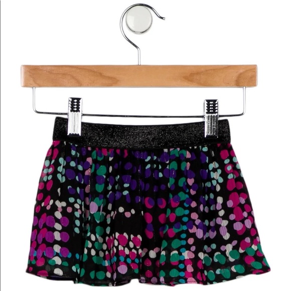 kate spade Other - Kate Spade chiffon dotted skirt with lurex